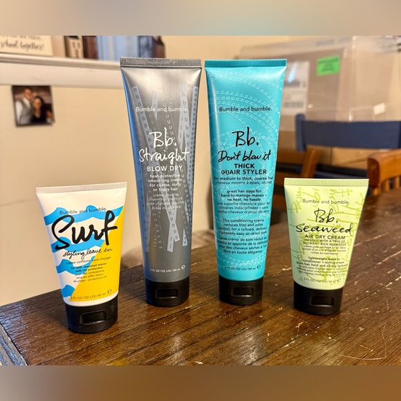 Lot of 4 Various Bumble & Bumble Hair Styling Creams- PLEASE READ DESCRIPTION - Picture 1 of 16